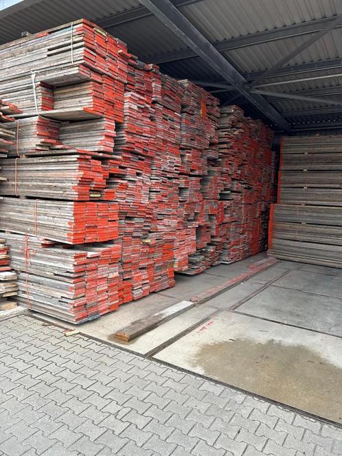 Steigerhout - steigerplanken verschillende lengtes, Doe-het-zelf en Verbouw, Hout en Planken, 300 cm of meer, Plank, Gebruikt