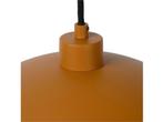 Lucide SIEMON - Hanglamp - Ø 40 cm - 1xE27 - Okergeel, Verzenden, Zo goed als nieuw