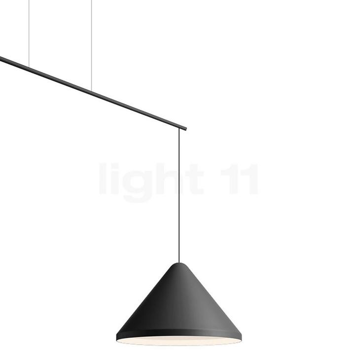 Vibia North Hanglamp LED decentraal, zwart - ø¸40 cm - DAL, Huis en Inrichting, Lampen | Hanglampen, Nieuw, Verzenden