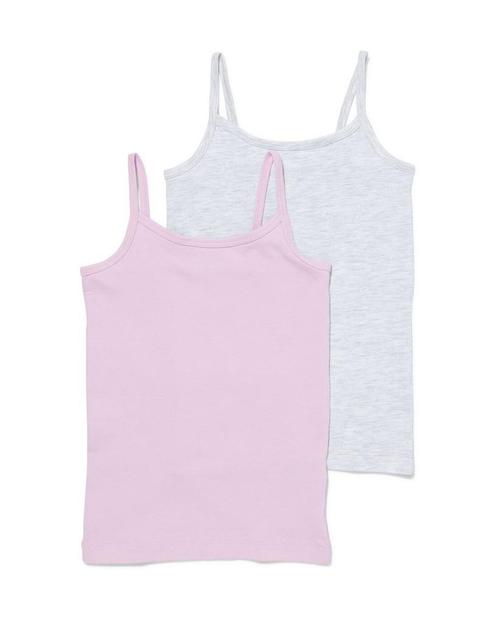 HEMA Kinderhemden katoen/stretch - 2 stuks lila, Kinderen en Baby's, Kinderkleding | Overige, Nieuw, Verzenden