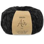 DROPS Air Mix - 06 antraciet - Wol Garen, Hobby en Vrije tijd, Breien en Haken, Ophalen of Verzenden, Nieuw