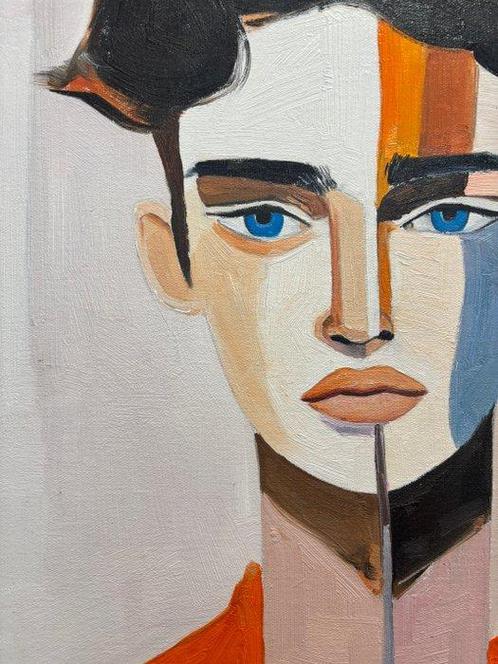 Enzo (XX) - Fragment 42, Antiek en Kunst, Kunst | Schilderijen | Modern