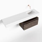 MONDIAZ ANDOR 60cm toiletmeubel dark brown. LEX 120cm, Ophalen of Verzenden, Nieuw, Bad