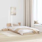 vidaXL Bedframe Bruin 80 x 200 cm Hout, Verzenden, Nieuw, Bruin, Hout