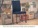 Leren eetkamerstoel Comfort met wieltjes - Toledo Aubergine, Huis en Inrichting, Overige kleuren, Nieuw, Leer, Ophalen of Verzenden