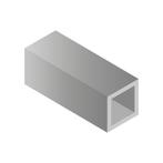 RVS rechthoekig koker 150 x 100 x 3 mm gelegenheid, Doe-het-zelf en Verbouw, Ophalen, Nieuw
