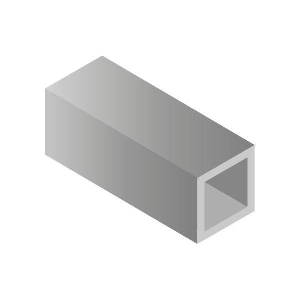 RVS rechthoekig koker 150 x 100 x 3 mm gelegenheid, Doe-het-zelf en Verbouw, Metalen, Ophalen