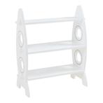 [en.casa] Boekenkast Tårnby voor kinderen 70x55x25 cm wit, Kinderen en Baby's, Kinderkamer | Overige Meubels, Verzenden, Nieuw