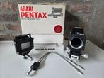 Asahi Pentax Auto bellows + Slide copier + double cable, Nieuw