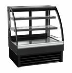 Zwarte Koeldisplay| Incl. LED Verlichting | 4 Formaten, Verzenden, Nieuw in verpakking