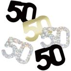 50 Jaar Confetti Zak 14gr, Verzenden, Nieuw