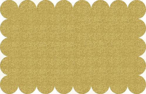 Placemat Goud 8st, Hobby en Vrije tijd, Feestartikelen, Nieuw, Verzenden