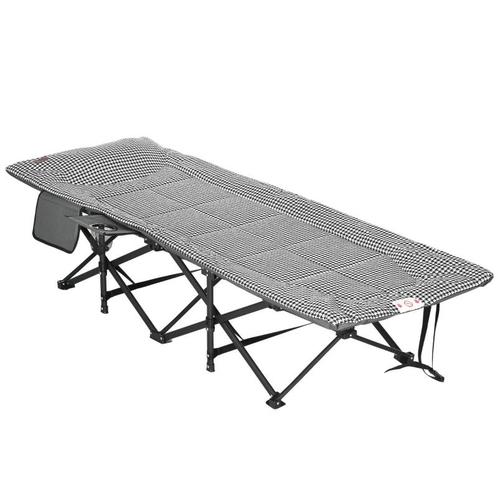 TRUUSK Opvouwbare Ligstoel 1 Zijvak 1 Bekerhouder 68cm X 186, Tuin en Terras, Ligbedden, Nieuw, Verzenden