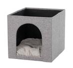 TRIXIE KATTENMAND IGLO ELLA GRIJS 37X33X33 CM (KUSSENS), Huis en Inrichting, Slaapkamer | Bedden, Verzenden, Nieuw