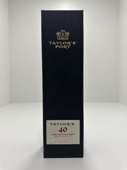 Taylors - Porto 40 years old Tawny - 1 Fles (0,75 liter), Verzamelen, Wijnen