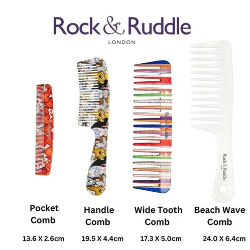 Rock & Ruddle Beachwave Kam Met Handvat Zwart, Sieraden, Tassen en Uiterlijk, Uiterlijk | Haarverzorging, Kam of Borstel, Nieuw