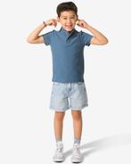 HEMA Kinder korte broek strepen blauw, Verzenden, Nieuw