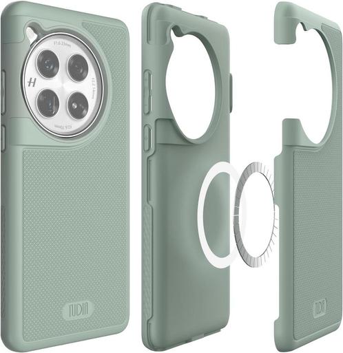 Tudia OnePlus 12 Hoesje MergeGrip [MagSafe] Licht Groen, Telecommunicatie, Mobiele telefoons | Hoesjes en Frontjes | Overige merken