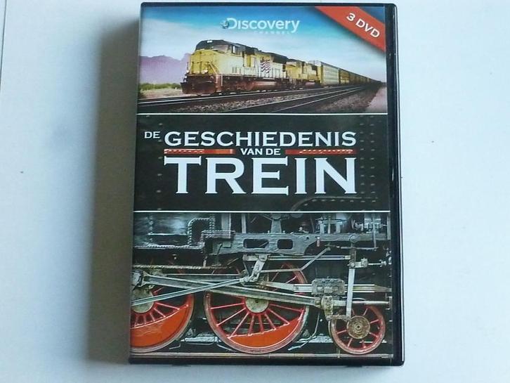 De Geschiedenis van de Trein (3 DVD), Cd's en Dvd's, Dvd's | Documentaire en Educatief, Zo goed als nieuw, Verzenden