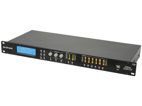 Bstock Citronic DSM26 Speaker Management Systeem 2 Ingangen, Audio, Tv en Foto, Versterkers en Receivers, Nieuw, Overige merken