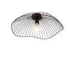 Design plafondlamp zwart 50 cm - Pua, Huis en Inrichting, Lampen | Plafondlampen, Nieuw, Overige materialen, Design