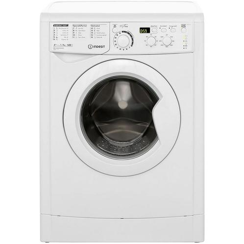 Indesit Ewd 71452 W Wasmachine 7kg 1400t, Witgoed en Apparatuur, Wasmachines, Zo goed als nieuw, Voorlader, 85 tot 90 cm, Ophalen of Verzenden