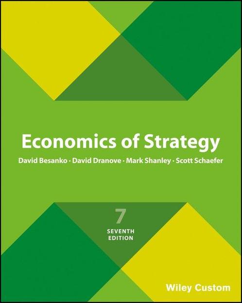Economics of Strategy, 9781119378761, Boeken, Studieboeken en Cursussen, Zo goed als nieuw, Verzenden