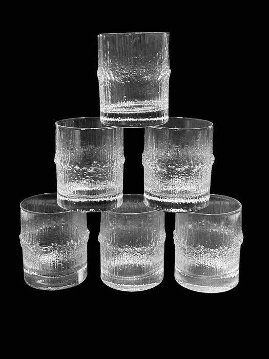 Iittala - Tapio Wirkkala - Drinkservies (6) - Niva - Crystal, Antiek en Kunst, Antiek | Meubels | Stoelen en Banken