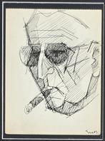 Siep Van Den Berg (1913-1998) - Portret of a man