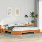 vidaXL Bedframe Bruin 200 x 200 cm, Verzenden, Nieuw, Bruin, Hout