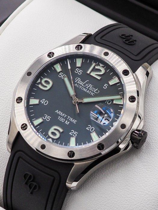 Paul Picot - Army Time - Zonder Minimumprijs - BRAND NEW *, Sieraden, Tassen en Uiterlijk, Horloges | Heren