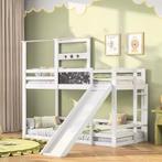 Speels Kinderstapelbed met Glijbaan en Schoolbord, Verzenden, Nieuw