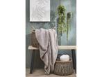 Mica Decorations Plano Bank - L92 x B31 x H46 cm - Vurenhout, Huis en Inrichting, Banken | Bankstellen, Verzenden, Nieuw