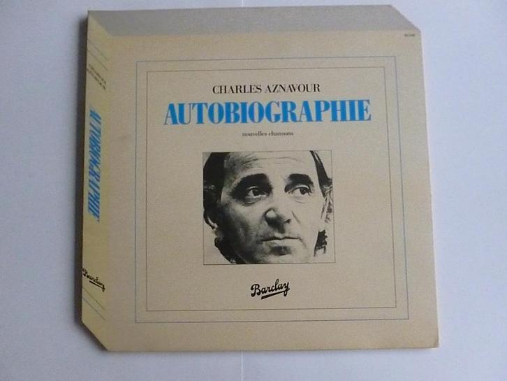 Charles Aznavour - Autobiographie (LP), Cd's en Dvd's, Vinyl | Pop, Zo goed als nieuw, Verzenden