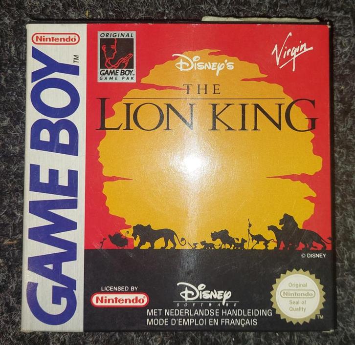 Disneys the lion king (Gameboy tweedehands game), Spelcomputers en Games, Games | Overige, Zo goed als nieuw, Ophalen of Verzenden