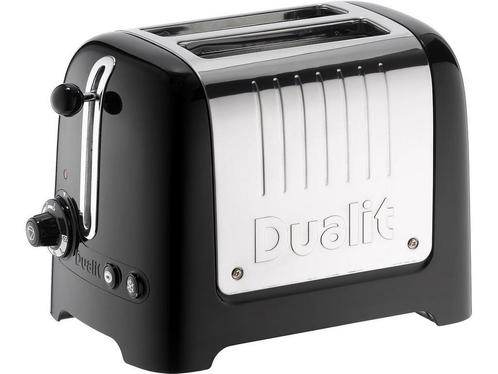 Dualit Broodrooster Lite 2S - Zwart, Huis en Inrichting, Woonaccessoires | Overige, Zo goed als nieuw, Verzenden