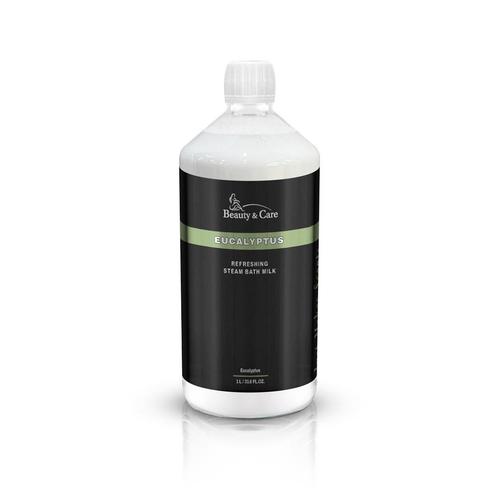 Beauty & Care Eucalyptus stoombadmelk 1 L.  new, Sport en Fitness, Gezondheidsproducten en Wellness, Aroma, Nieuw, Ophalen of Verzenden
