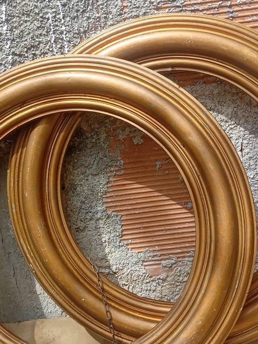 Lijst (2) - Gips - Venetiaanse lijsten, Antiek en Kunst, Curiosa en Brocante