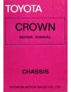 1975 TOYOTA CROWN CHASSIS WERKPLAATSHANDBOEK ENGELS, Auto diversen