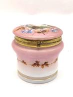Sieradendoos - Sieradendoosje voor sieraden in wit-roze