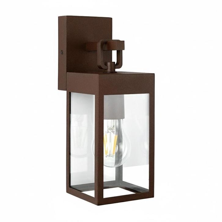 Cartagena Muurlamp Corten Buitenverlichting Strak modern, Tuin en Terras, Buitenverlichting, Minder dan 50 watt, Nieuw, Aluminium