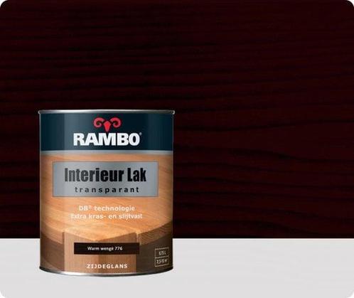 Rambo Interieur-/Vloer Lak Transparant Zijdeglans - Warm..., Doe-het-zelf en Verbouw, Verf, Beits en Lak, Lak, Overige kleuren