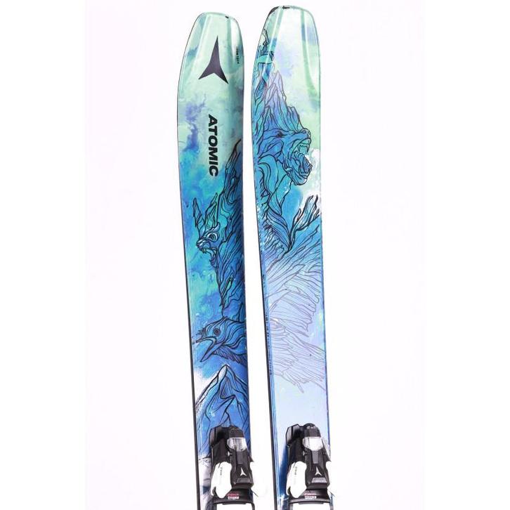 180 freeride skis ATOMIC BENT 100 2023, grip walk, woodcore, Sport en Fitness, Skiën en Langlaufen, Gebruikt, Verzenden