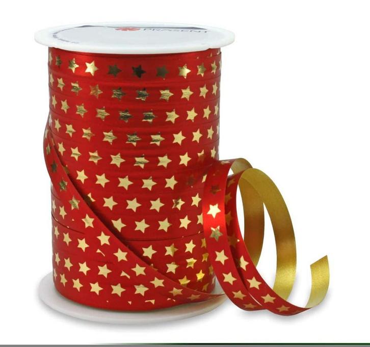Krullint Kerst Sterren Rood, Hobby en Vrije tijd, Knutselen, Overige typen, Nieuw, Ophalen of Verzenden
