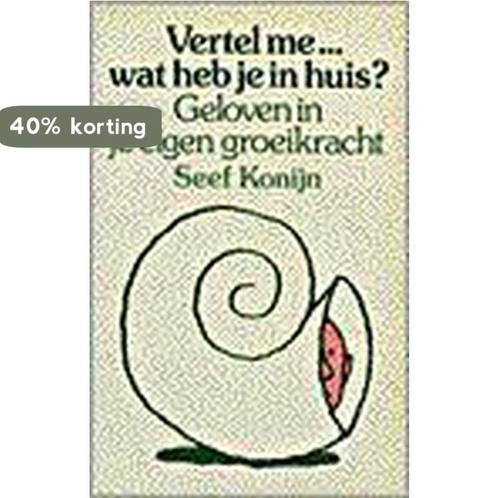 Vertel me... wat heb je in huis? 9789030403616 Seef Konn, Boeken, Godsdienst en Theologie, Zo goed als nieuw, Verzenden