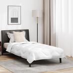 vidaXL Zomer Dekbed met kussen 2 pcs Wit 155 x 220 cm, Huis en Inrichting, Slaapkamer | Beddengoed, Verzenden, Nieuw, Wit
