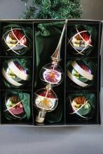 Kerstdecoratie Krebs: set kerstballen plus kerstboomspits, Diversen, Kerst, Nieuw