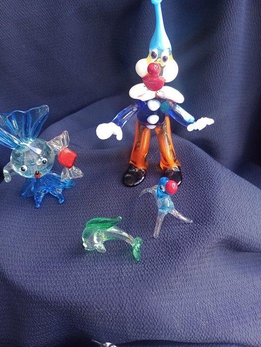 Themacollectie - 15x miniature in vetro artistico di Murano, Antiek en Kunst, Antiek | Speelgoed