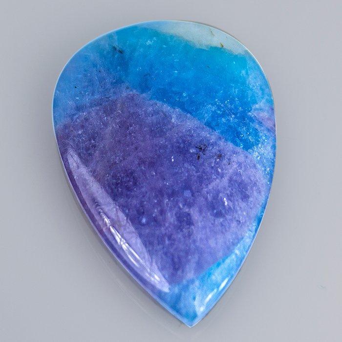 1 pcs Blauw, Violet Paraiba toermalijn - 20.26 ct -, Sieraden, Tassen en Uiterlijk, Edelstenen