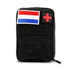 Survival kit | NL-vlag | Zwart | 40-Delig | Noodpakket